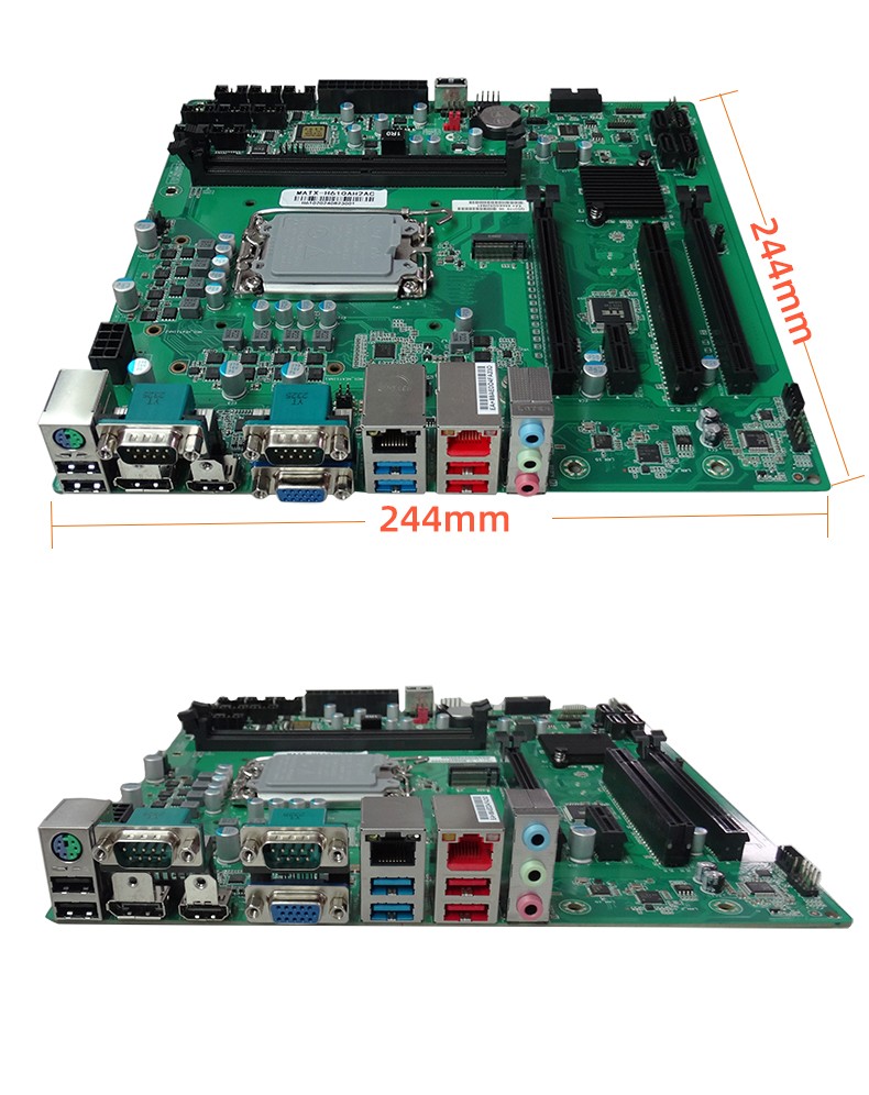 工業(yè)主板 MATX-H610AH2AC 尺寸